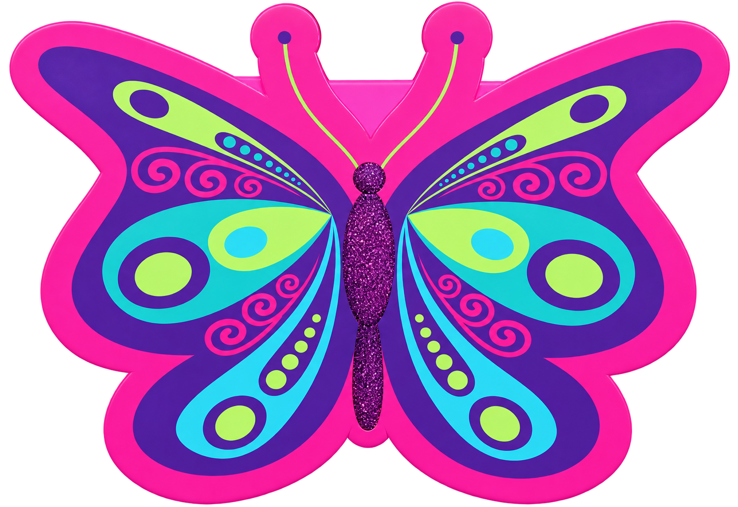 Piñata Mariposa Multicolor